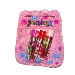 Y2K Vintage Smackers Winter Charms Lip Balm Set